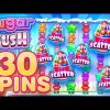 INCREDIBLE $5,000+ WIN On SUGAR RUSH?! (DOUBLE RETRIGGER)