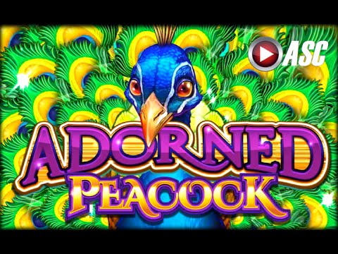 ADORNED PEACOCK | Konami – BIG Win! 55 FREE SPINS Slot Machine Bonus