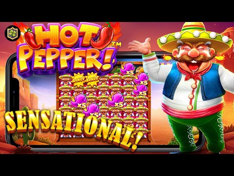 SLOT BIG WIN 🔥 HOT PEPPER 🔥 PRAGMATIC PLAY – NEW ONLINE SLOT – ALL FEATURES