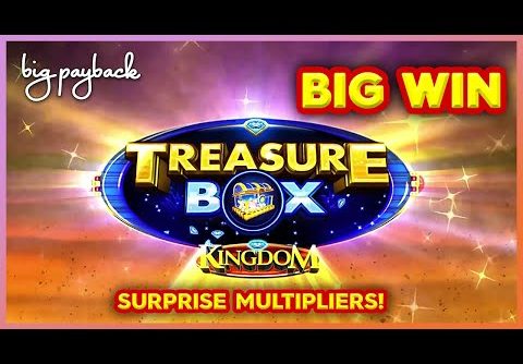 SURPRISE MULTIPLIERS! Treasure Box Kingdom Slot – BIG WIN BONUS!