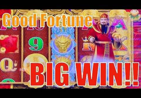 Good Fortune slot machine.Big Win!win!win！