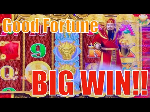 Good Fortune slot machine.Big Win!win!win！