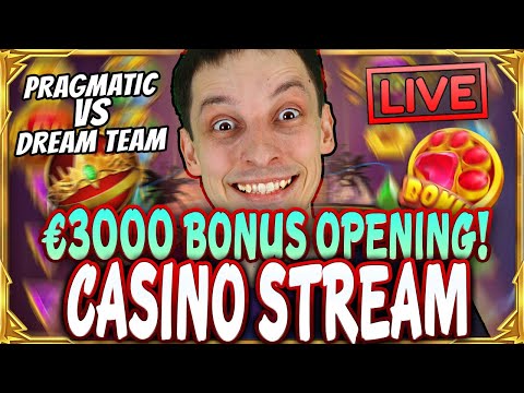 SLOTS LIVE 🔴 €3 000 BONUS HUNT! Casino Stream Big Wins with mrBigSpin at JET