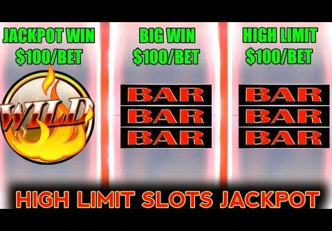 BIG WIN $100/BET HIGH WINNING SLOTS JACKPOT 2022 | HIGH LIMIT SLOTS JACKPOT