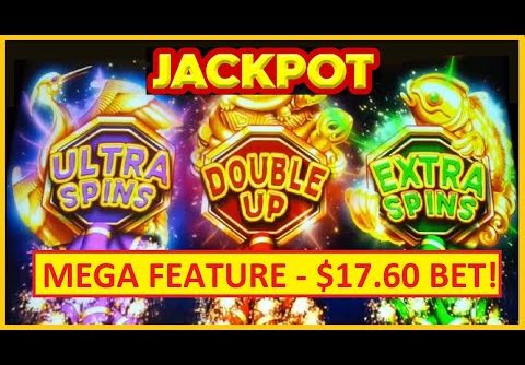WHOA!! MEGA FEATURE for JACKPOT on $17.60/Spin Blue Festival Slots!
