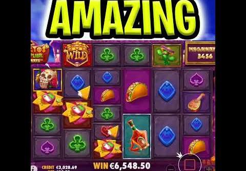 U HAVE TO SEE THIS LAST SPIN 🤑 MEGA BIG SLOT WIN MUERTOS MULTIPLIER MEGAWAYS‼️ #shorts