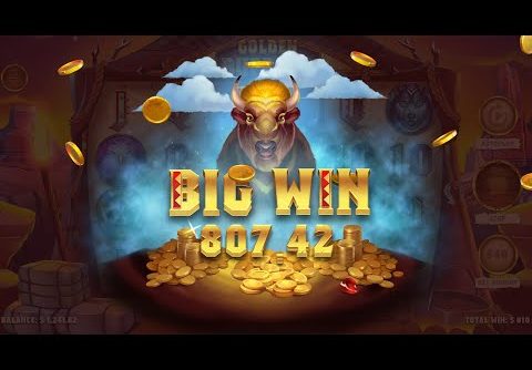 Golden Buffalo Slots Mega Win $2600 – Chief Herder! 🎰🎰🎰