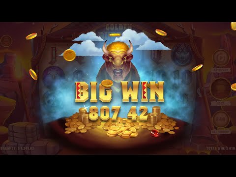 Golden Buffalo Slots Mega Win $2600 – Chief Herder! 🎰🎰🎰