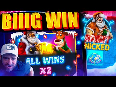 New Slot – Saint Nicked!! BIG WIN!!