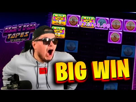 BIG WIN 57k IN RETRO TAPES SLOT 📼 ONLINE CASINO TOP RECORD WINS OF THE WEEK