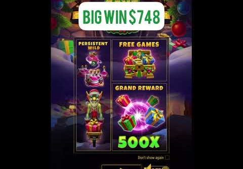 BIG WIN CAVE OF XMAS | NEW SLOTS CASINO 2022 #shorts