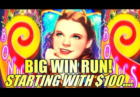 LOLLIPOPS & MUNCHKINS FOR THE BIG WIN!! MUNCHKINLAND WIZARD OF OZ Slot Machine (LIGHT & WONDER)