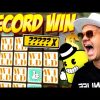 RECORD SLOT WIN DURING BONUS HUNT OPENING!!!