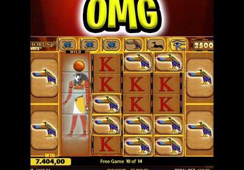 THIS CAN PAY 🤑 EYE OF HORUS MEGAWAYS SLOT 🔥 MEGA BIG WIN BONUS. #shorts