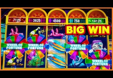 I CRUSHED Wheel of Fortune Collector’s Editions Slots! BIG WIN, LOVED IT!