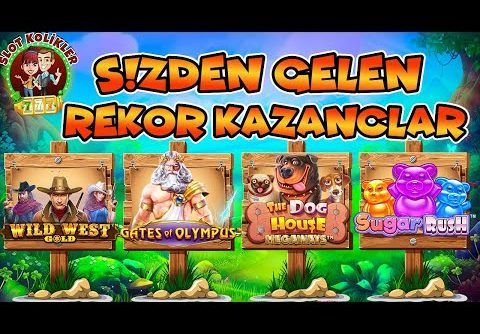 SLOT OYUNLARI | SİZDEN GELEN REKOR KAZANÇLAR | MAX WİN REKOR KAZANÇLAR #slotizle #maxwin #bigwin