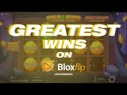 BIGGEST Bloxflip slot wins of NOVEMBER! – 1000x wins