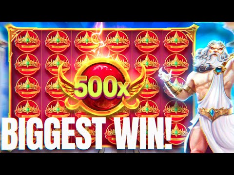 I GOT MY BIGGEST WIN EVER AGAIN ON GATES OF OLYMPUS!!! (HUGE BONUS BUYS)