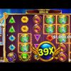 GATES OF OLYMPUS🔱 HIT 10 GREEN HOURGLASSES with x39 MULTIPLIER – BIG CASINO WIN BONUS BUY