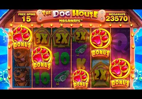 SUPER RARE 5 SCATTER BONUS On DOG HOUSE MEGAWAYS?!..