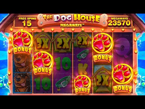 SUPER RARE 5 SCATTER BONUS On DOG HOUSE MEGAWAYS?!..