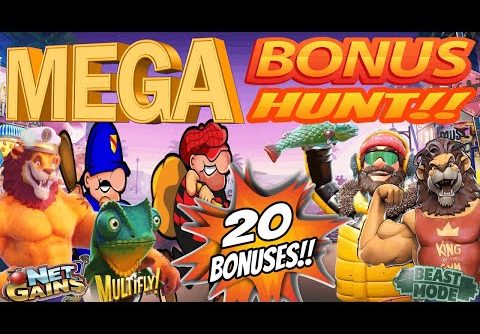 **MEGA** £700 Bonus Hunt! 20 Slot Bonuses To Open! New Slots!