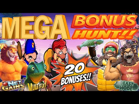 **MEGA** £700 Bonus Hunt! 20 Slot Bonuses To Open! New Slots!