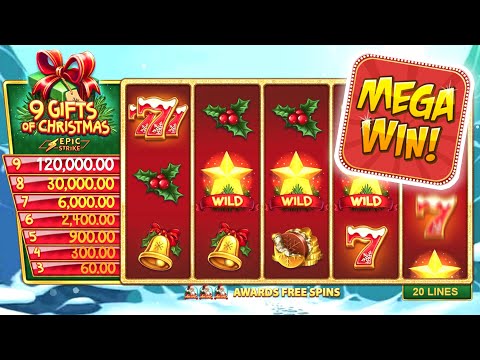 🎁 Super Big Win ➡️️ 9 Gifts of Christmas ⛄