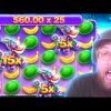 HUGE WIN ON NEW SWEET FEISTA SLOT BONUS BUYS!