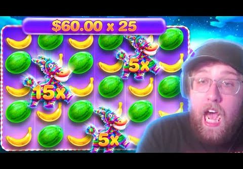 HUGE WIN ON NEW SWEET FEISTA SLOT BONUS BUYS!