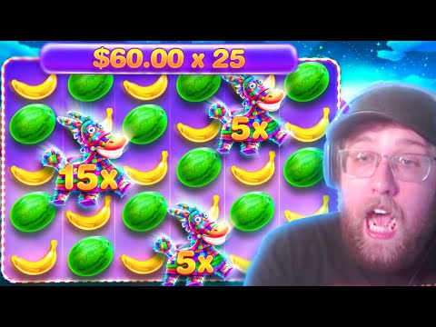 HUGE WIN ON NEW SWEET FEISTA SLOT BONUS BUYS!