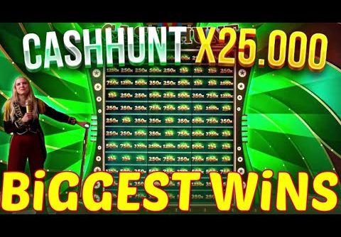 Top 5 streamer’s biggest wins in CrazyTime | Cash Hunt 50X Top Slot 💸