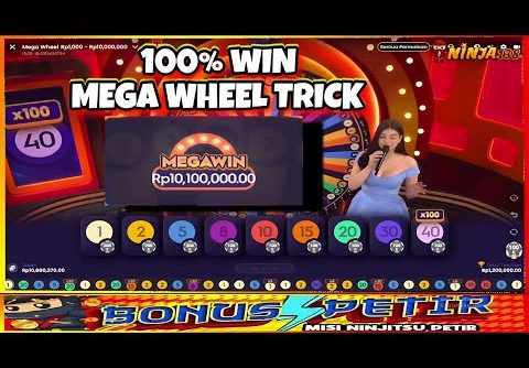 ✅100% WIN✅UPDATE LIVE CASINO HARI INI✅MEGA WHEEL STRATEGY✅MEGA WHEEL TRICK✅LIVE CASINO INDONESIA