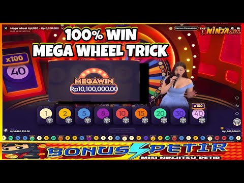 ✅100% WIN✅UPDATE LIVE CASINO HARI INI✅MEGA WHEEL STRATEGY✅MEGA WHEEL TRICK✅LIVE CASINO INDONESIA