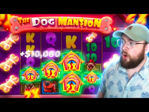 I GOT THE BIGGEST WIN I HAVE EVER SEEN ON THE NEW DOG HOUSE MANSION SLOT!