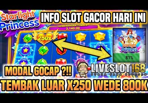 SLOT GACOR HARI INI ✅ STARLIGHT PRINCESS GACOR HARI INI 🔥 POLA GACOR MODAL 50K JACKPOT X250‼️