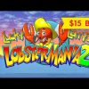 Lobstermania 2 Slot – $15 Max Bet – BIG WIN, Progressives, and Bonus!