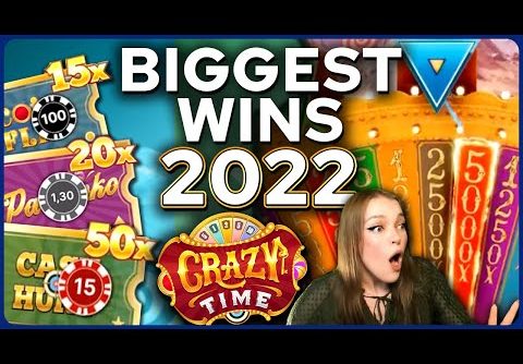 Top 5 Big Wins on Crazy Time 2022