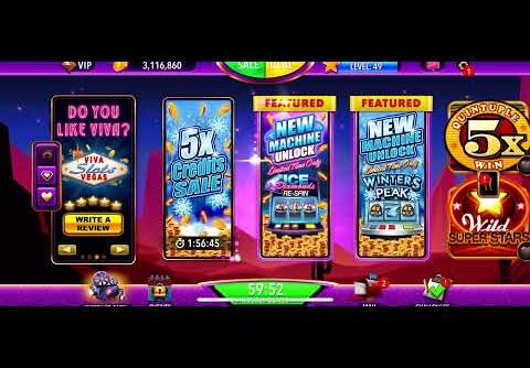 MEGA WIN IcE dIaMoNd rEsPiN JACKPOT Viva Slots Vegas™ Free Slot Casino Games Online #3