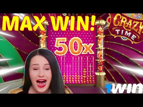 Top 5 big wins on Crazy Time | Pachinko 50X Top Slot 💸