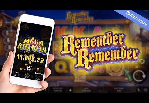 🧨 UNBELIEVABLE 13K MEGA WIN During FREE SPINS Round | Remember Remember [SLOT] 🎰