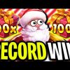 RECORD BIG WIN 🔥 SANTA’S GREAT GIFT SLOT 🤑 €25.000 SUPER BONUS BUY DID IT‼️