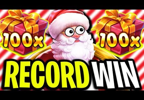 RECORD BIG WIN 🔥 SANTA’S GREAT GIFT SLOT 🤑 €25.000 SUPER BONUS BUY DID IT‼️