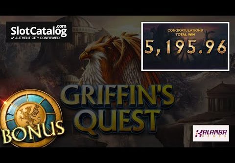 Mega Win  Griffins Quest by Kalamba Games