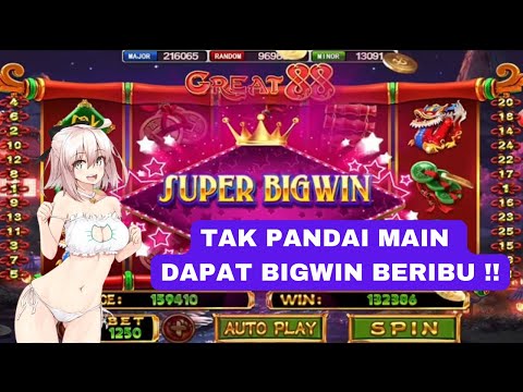 SUPER BIGWIN GREAT 88 – TIPS MEGA888 – SLOT GAME TODAY #MilkytaGaming