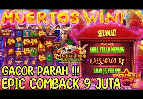 SLOT MVERTOS MULTIPLIER MEGAWAYS || DI COMBACK 9JT || SLOT GACOR HARI INI