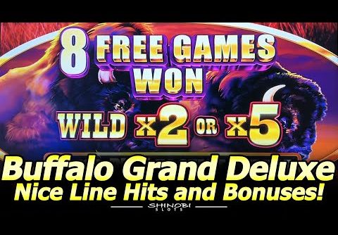 Winning on Buffalo Grand Deluxe with Nice Line Hits and Free Games Bonuses at Yaamava!