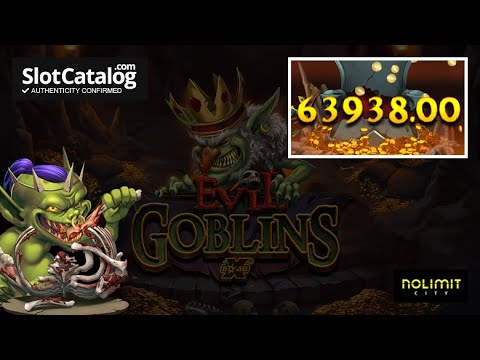 Mega Win. Evil Goblins slot from NoLimit City