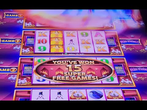 Many Super Games for the Big Win!! Wicked Winnings II Wonder 4 Tower