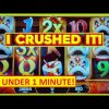 $1,000 HUGE WIN In Under 1 Minute – ONE MINUTE!! Ru Yi Wheel Lion Slot is AWESOME!